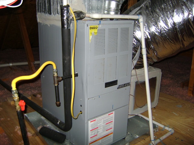 furnace installed in Texas home