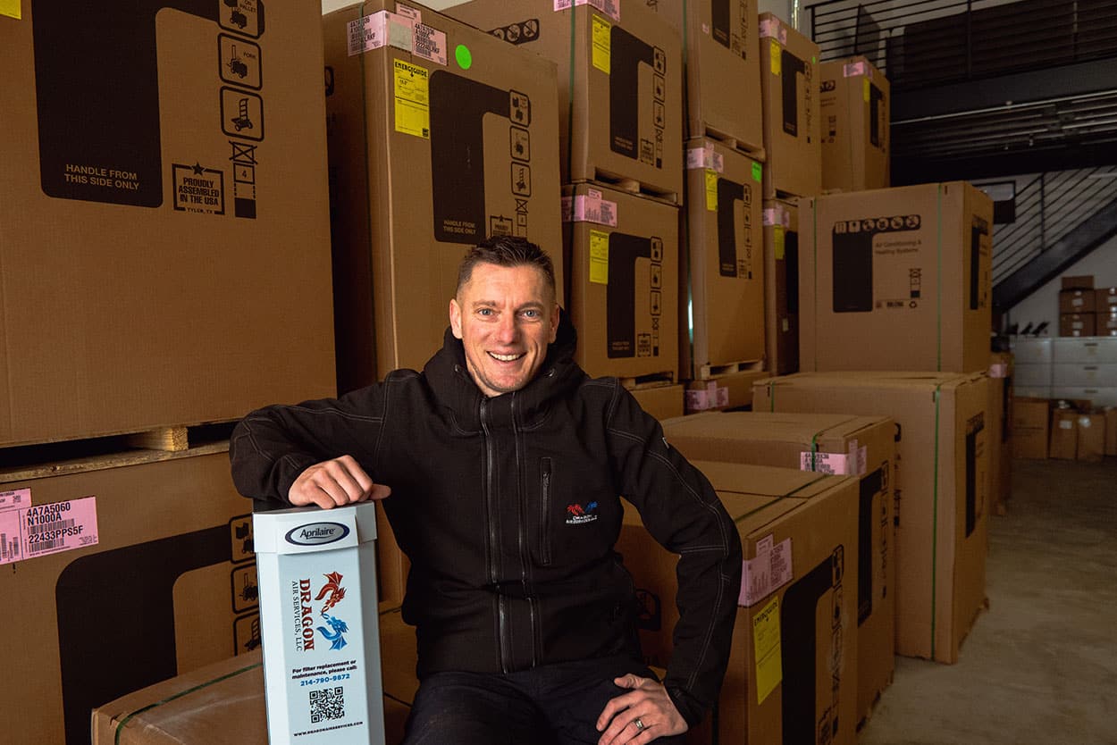 Dragan Tadic, Owner of Dragon Air Services in Plano TX